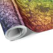 Abstraktes modernes Leaf Pastell #2 Geschenkpapier (Rolleneckpunkt)