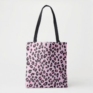Abstraktes modernes Leopardenmuster nahtlos. Tiere Tasche
