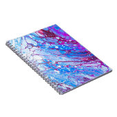 Abstraktes modernes Meerjungfrau-Notizbuch Notizblock (Rechte Seite)