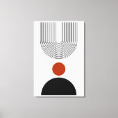 Abstraktes modernes Mittelalter Leinwanddruck (Vorderseite)