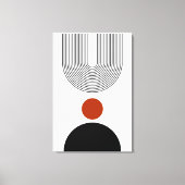 Abstraktes modernes Mittelalter Leinwanddruck (Vorderseite)