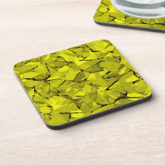 Abstraktes, modernes Mosaikfliesen Getränkeuntersetzer (Linke Seite)