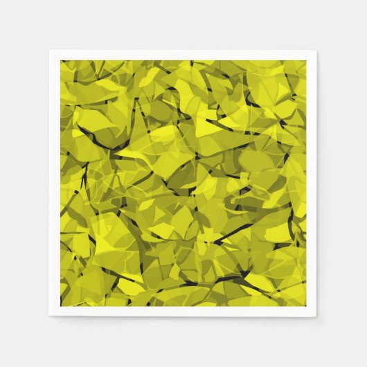 Abstraktes, modernes Mosaikfliesen Serviette (Vorderseite)