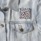 Abstraktes modernes Muster Button (Beispiel)