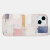Abstraktes, modernes Muster Case-Mate iPhone Hülle (Rückseite (Horizontal))