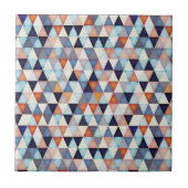 Abstraktes modernes Muster Fliese (Vorderseite)