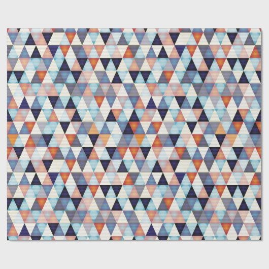 Abstraktes modernes Muster Geschenkpapier (Flach)