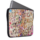 abstraktes modernes Musterdesign mit farbenfroher Laptopschutzhülle (Vorne Rechts)