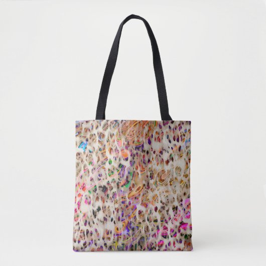 abstraktes modernes Musterdesign mit farbenfroher Tasche (Vorderseite)