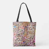 abstraktes modernes Musterdesign mit farbenfroher Tasche (Rückseite)