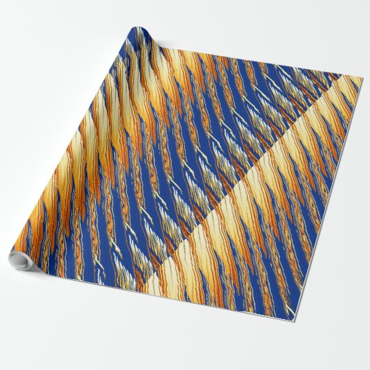 abstraktes modernes, nahtloses Muster Geschenkpapier (Ungerollt)