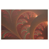 Abstraktes, modernes, orangefarbenes Fraktal Stoff (Fat Quarter (45,7 x 55,9 cm))