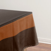 Abstraktes modernes, orangefarbenes Fraktal Tischdecke (Beispiel)