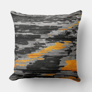 Abstraktes modernes Pastellholz #4 Kissen