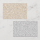 Abstraktes, modernes Texturpapier Visitenkarte (Vorne/Hinten)