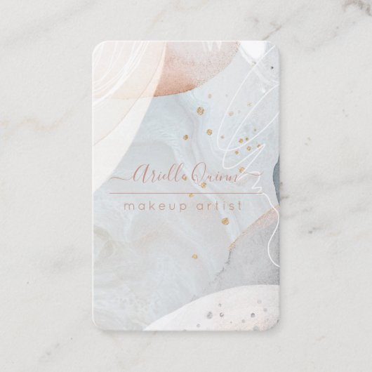 Abstraktes, modernes Unternehmen Visitenkarte (Vorderseite)