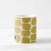 Abstraktes Modisch-Muster Holiday Coffee Tasse (Mittel)