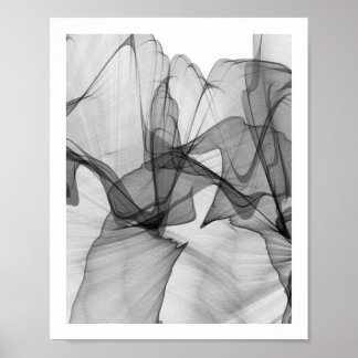 Abstraktes Monochrome-Poster | 8x10 Poster
