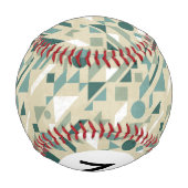 Abstraktes Monogramm Baseball (Rückseite)