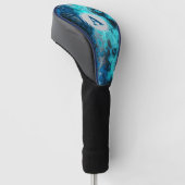 Abstraktes Monogramm Golf Headcover (angewinkelt)