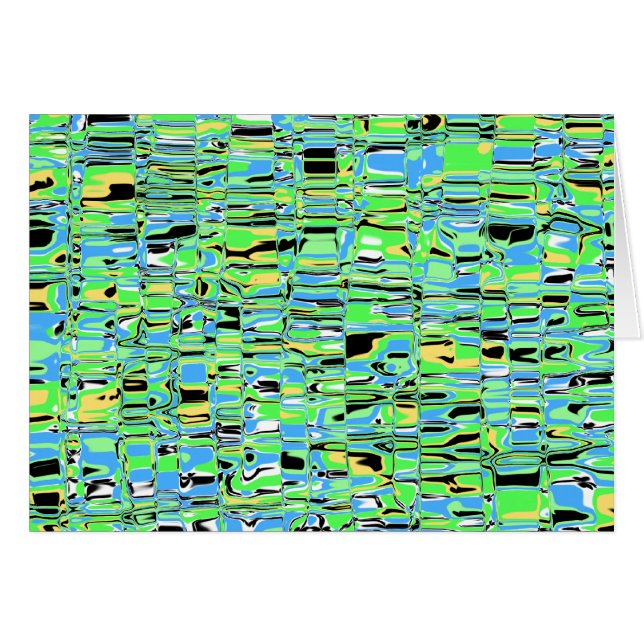 Abstraktes Mosaik (Vorderseite (Horizontal))