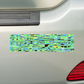 Abstraktes Mosaik Autoaufkleber (Auf Auto)
