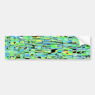 Abstraktes Mosaik Autoaufkleber