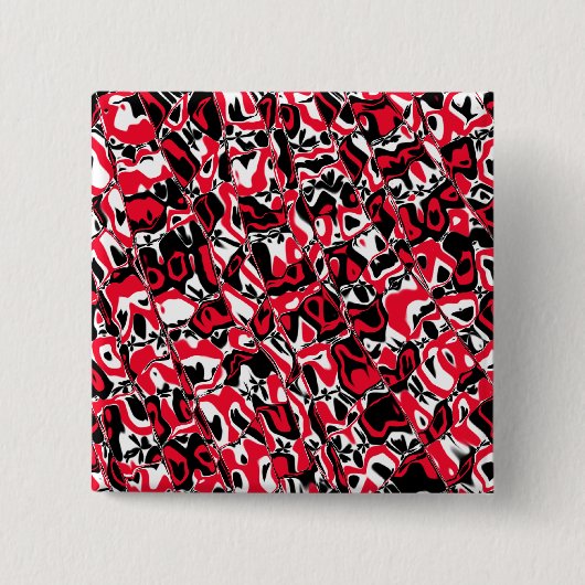 Abstraktes Mosaik Button (Vorderseite)