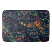 Abstraktes Mosaik eines vertriebenen Lagerfeuers a Badematte (Vorderseite)