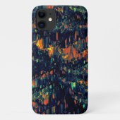 Abstraktes Mosaik eines vertriebenen Lagerfeuers a Case-Mate iPhone Hülle (Rückseite)