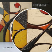 Abstraktes Mosaik Elegante Keramik Fliese