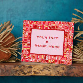 Abstraktes Mosaik Fotoplatte (Seite)