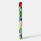 Abstraktes Mosaik iPhone Hülle (Linke Seite)