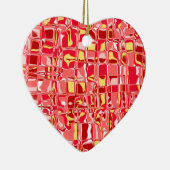 Abstraktes Mosaik Keramik Ornament (Rechts)