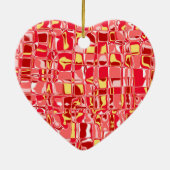 Abstraktes Mosaik Keramik Ornament (Hinten)