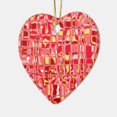 Abstraktes Mosaik Keramik Ornament (Links)
