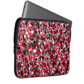 Abstraktes Mosaik Laptopschutzhülle (Vorne Rechts)