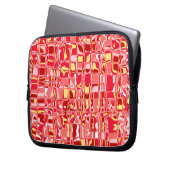 Abstraktes Mosaik Laptopschutzhülle (Vorderseite Links)