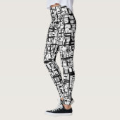 Abstraktes Mosaik Leggings (Links)