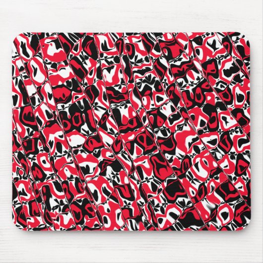 Abstraktes Mosaik Mousepad (Vorne)