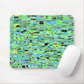 Abstraktes Mosaik Mousepad (Mit Mouse)