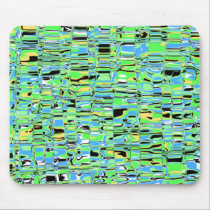 Abstraktes Mosaik Mousepad
