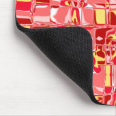 Abstraktes Mosaik Mousepad (Ecke)