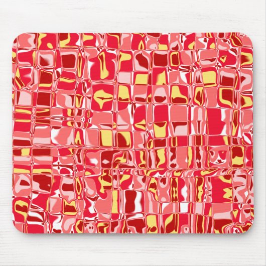 Abstraktes Mosaik Mousepad (Vorne)