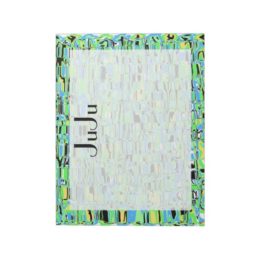 Abstraktes Mosaik Notizblock (Rotiert)