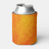 Abstraktes Mosaik Orange: helles Glanz Dosenkühler (Kanne Vorderseite)