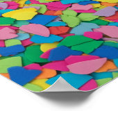 Abstraktes Mosaik Poster (Ecke)