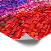 Abstraktes Mosaik Poster (Ecke)