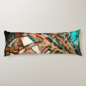 Abstraktes Mosaik Seitenschläferkissen (Rückseite)