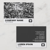 Abstraktes Mosaik Visitenkarte (Vorne/Hinten)